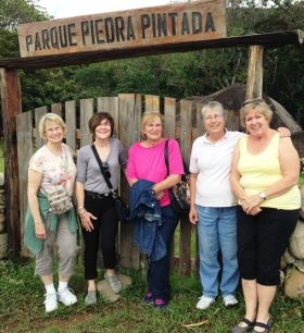 Penny Barrett in Boquete with friends from elementary school  – Best Places In The World To Retire – International Living