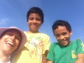 Patrizia Pinzon with kids of Casco Viejo, Panama – Best Places In The World To Retire – International Living