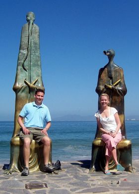 Tourists on the Malecon, the boardwalk in Puerta Vallarta, Mexico – Best Places In The World To Retire – International Living