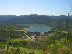 Chalilo Dam, Cayo District, Belize