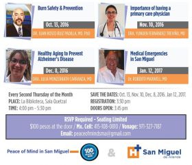 Lecturer for Medical Emergencies with Mexico Insurance Advisers, San Miguel de Allende, Mexico – Best Places In The World To Retire – International Living