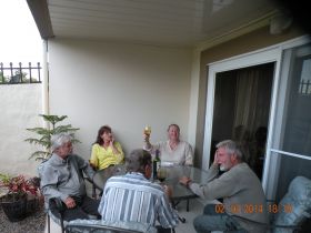 Party on the Jensson’s patio at Boquete Valley of Flowers – Best Places In The World To Retire – International Living