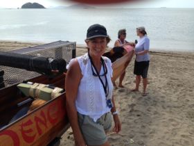 Renate Jope of Team Denque Fever Panama Canal Race 2014 – Best Places In The World To Retire – International Living