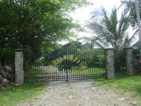 Hand crafted iron gate on home in Boquete, Panama – Best Places In The World To Retire – International Living