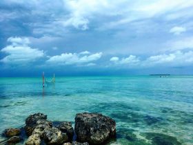 View from the shore at Secret Beach, Ambergris Caye, Belize – Best Places In The World To Retire – International Living