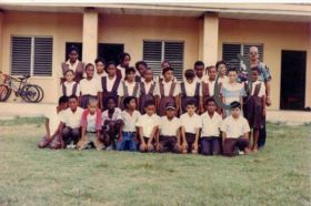 Jestine Dawson as schoolchild in Belize – Best Places In The World To Retire – International Living