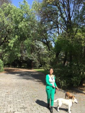 Jet Metier walking her dogs in Puebla, Mexico – Best Places In The World To Retire – International Living