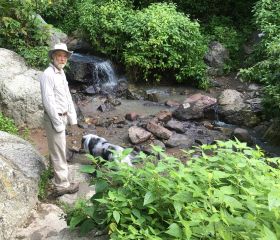 Larry Laframboise and Levi hiking in Ajijic – Best Places In The World To Retire – International Living