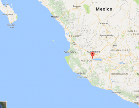 Map showing Jocotepec, Lake Chapala,Mexico – Best Places In The World To Retire – International Living