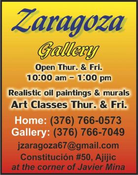 Ad for art classes at Zaragoza Art Gallery, Ajijic, Mexico – Best Places In The World To Retire – International Living