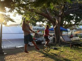 Extreme fitness in Casco Viejo park, Panama – Best Places In The World To Retire – International Living