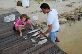 Catch of the day at Orchid Bay resort, Corozal, Belize – Best Places In The World To Retire – International Living