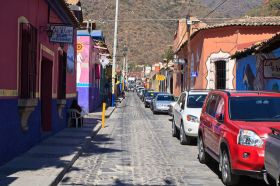 Colorful street in Ajijic, Mexico – Best Places In The World To Retire – International Living