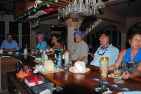 Crowd at Copper Bank Inn, Belize – Best Places In The World To Retire – International Living