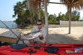 David Keener and his big catch, Placencia, Belize – Best Places In The World To Retire – International Living