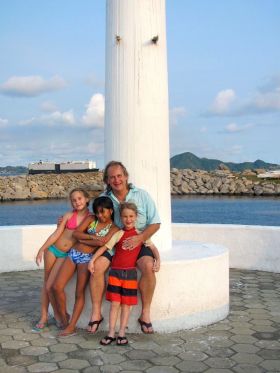 David Truly with family and friends kids, Manzanillo, Mexico – Best Places In The World To Retire – International Living