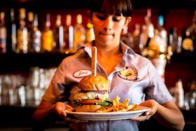 Joe Jack's Fish Shack hamburger with fries 85 pesos, Puerto Vallarta, Mexico – Best Places In The World To Retire – International Living