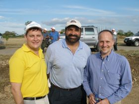  Franco Harris as part of our Humanitarian work, participated in an ECI shareholder meeting held at at Gran Pacifica. – Best Places In The World To Retire – International Living