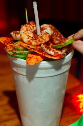 Mexican spicy beer cocktail with shrimp – Best Places In The World To Retire – International Living