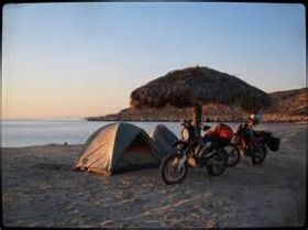 Motorcycling camping at San Francisquito, Baja California, Mexico – Best Places In The World To Retire – International Living
