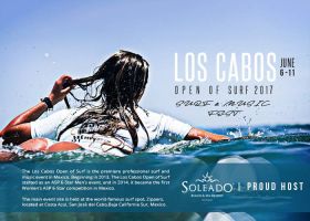 Poster for The Los Cabos Open of Surf, sponsored by Ventanas Hotel & Residences, Baja California Sur, Mexico – Best Places In The World To Retire – International Living