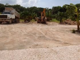 Prepping the land for Ed Parrish's new home, Corozal, Belize – Best Places In The World To Retire – International Living