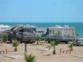 RV's on the beach at the Gulf of Santa Clara, Mexico – Best Places In The World To Retire – International Living