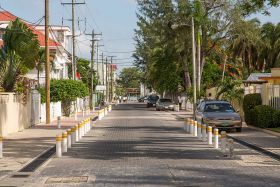 cobblestone street outside of the Radisson Hotel, Belize City, Belize – Best Places In The World To Retire – International Living