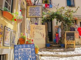 Shops with English signs, Sintra, Portugal – Best Places In The World To Retire – International Living