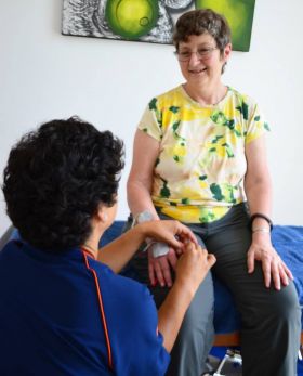 Staff member taking care of an expat patient at Chapala Med, Chapala, Mexico – Best Places In The World To Retire – International Living