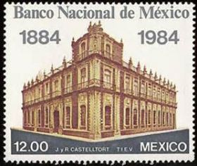 Stamp of Banco National de Mexico – Best Places In The World To Retire – International Living