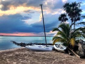 View of Caribbean from Tradewinds Restaurant, Orchid Bay, Belize – Best Places In The World To Retire – International Living