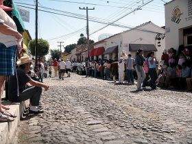 Waiting for the parade in downtown, Chapala, Mexico – Best Places In The World To Retire – International Living
