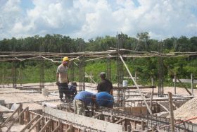 Workers at Mark Leonard's resort, Cerros Sand, Corozal ,Belize – Best Places In The World To Retire – International Living