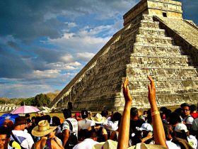 Myan pyramid  during the  Spring Equinox, Yucatan, Mexico – Best Places In The World To Retire – International Living