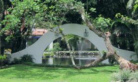 Home in El Valle, Panama, front lawn, with small lake – Best Places In The World To Retire – International Living