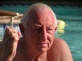 Arne Jensen at the pool in Boquete – Best Places In The World To Retire – International Living