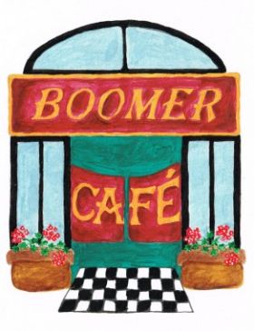 Boomer Cafe Logo