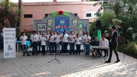 Local Mexican children performing at Lake Chapala Society LCS