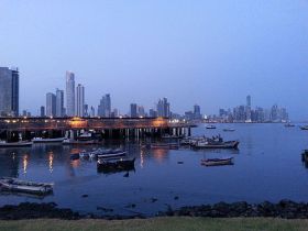Avenida Balboa at night, Panama City, Panama – Best Places In The World To Retire – International Living
