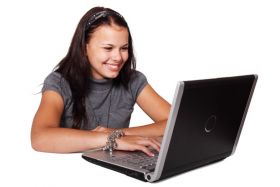 Girl with laptop computer in Mexico – Best Places In The World To Retire – International Living
