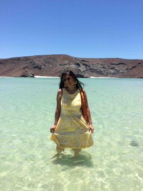 Jet Metier at Balandra Beach, Baja California Sur