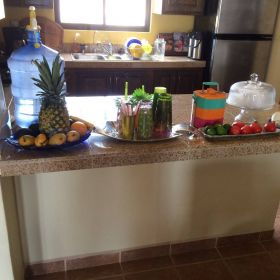 Kitchen at rental home in La Ventana Bay, Baja California Sur