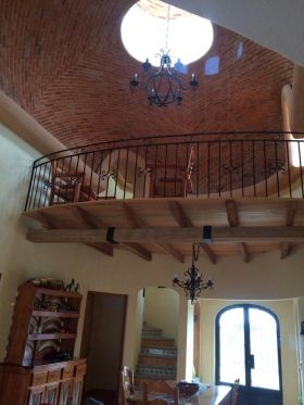 Loft at rental home at Los Labradores, San Miguel de Allende, Mexico