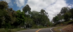 Road from Boquete to Volcan, Chiriqui Province, Panama