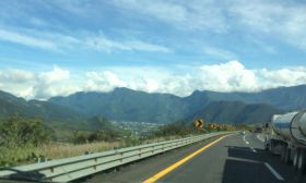 Road from Puebla to Orizaba, Mexico
