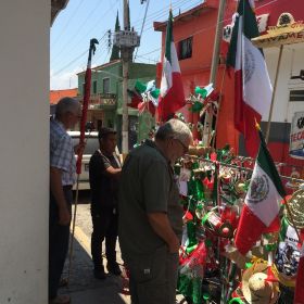 Shopping for cohetes firecrackers in Mexico