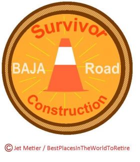 Survivor, Baja Road Construction Badge