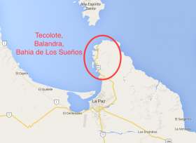 Tecalote, Balandra, Bahia de los Suenos, Baja California Sur