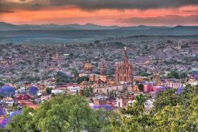 View of central San Miguel de Allende from hillside – Best Places In The World To Retire – International Living